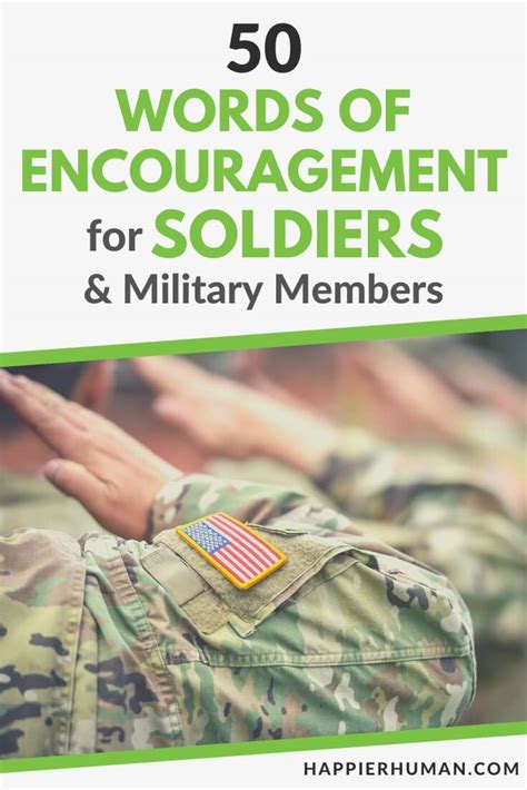 Letter Of Encouragement For Military