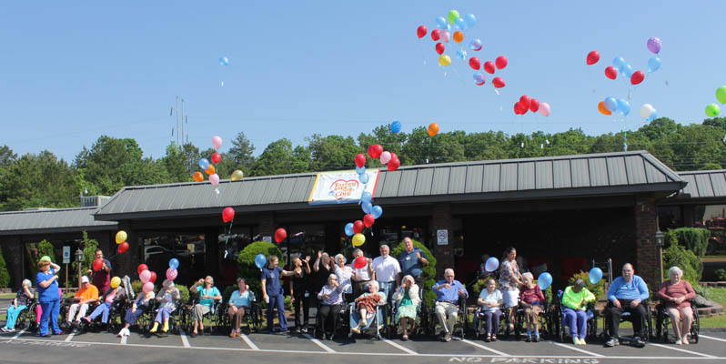 Lexington Health Care And Rehabilitation Balloon Launch Lexington