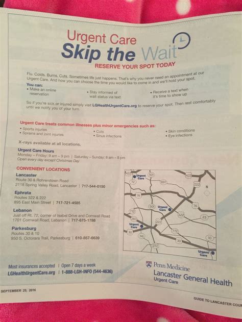 Lgh Urgent Care Wait Times