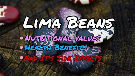 Lima Beans Side Effects