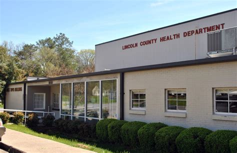 Lincoln County Health Department Mississippi