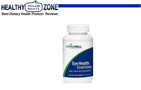 Living Well Eye Health Essentials New Formula For Clear Your Vision