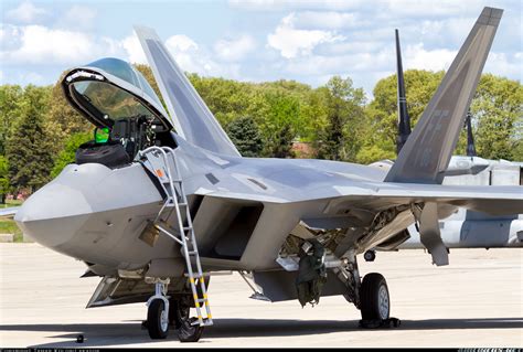 Lockheed Martin F 22A Raptor Usa Air Force Aviation Photo