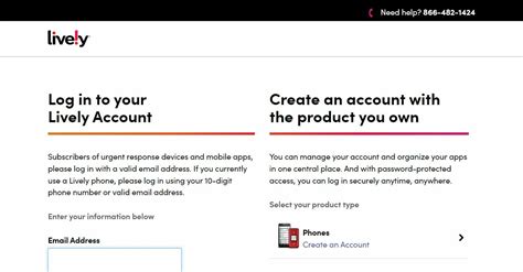 Log Into My Lively Account