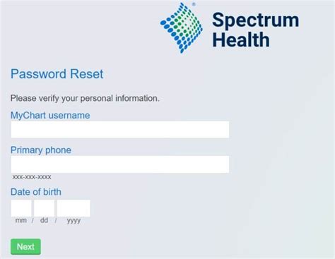 Login Spectrum Health