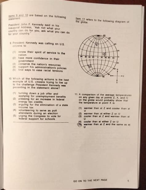 Ltem 11 Refers To The Following Diagram Of The Globe Chegg Com