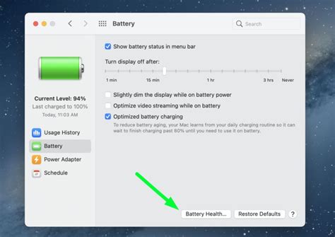 Macbook Pro M2 Battery Health