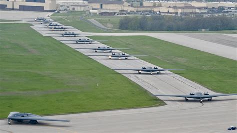 Majority Of The B 2 Spirit Fleet Took To The Skies In A Mass Launch