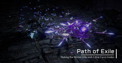 Making Poe Divine Orbs With 5 Way Carry Guides