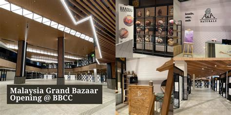 Malaysia Grand Bazaar Mgb Artisan Mall Now Opened At Lalaport Bbcc Offering Free Parking This