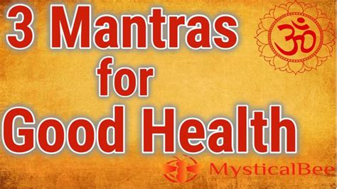 Mantra Health Benefits