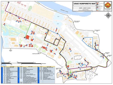 Map Of Camp Humphreys Korea