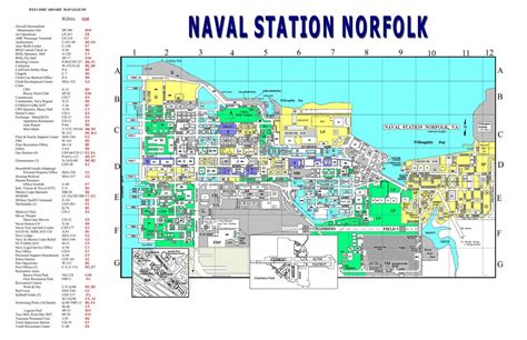 Map Of Naval Station Norfolk