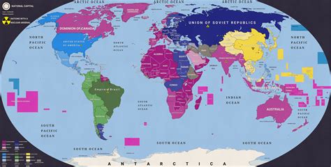 Maps For My Alternative History 5 Way Cold War Scenario Project Lore In The Comments R Alternatehistory