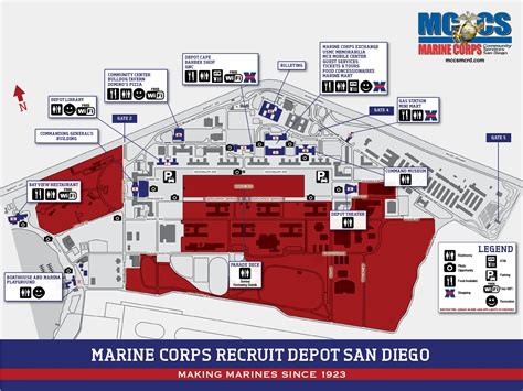 Marine Boot Camp Location