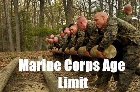 Marine Corps Age Cut Off