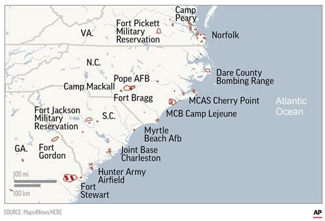 Marine Corps Bases East Coast