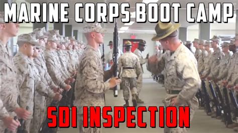 Marine Corps Boot Camp Senior Drill Instructor S Inspection