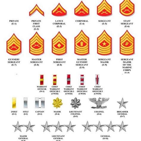 Marine Corps Rank Structure Pdf