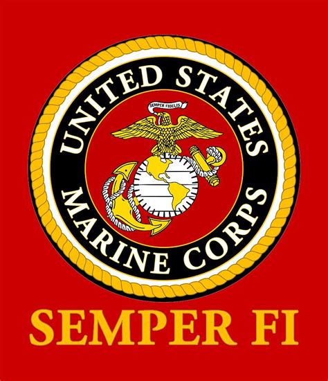 Marine Logo Semper Fi