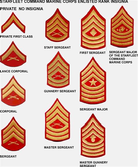 Marine Shoulder Ranks