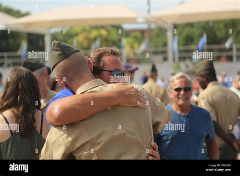 Marines Graduation Tap Out