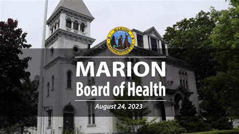 Marion Board Of Health