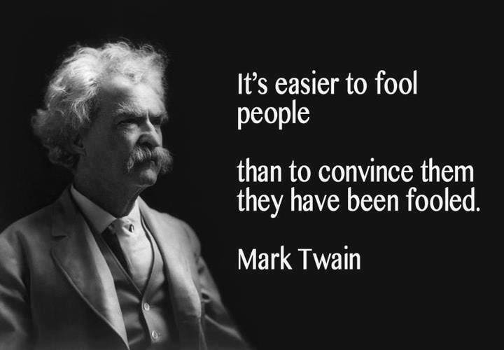 Mark Twain Quote About Fools