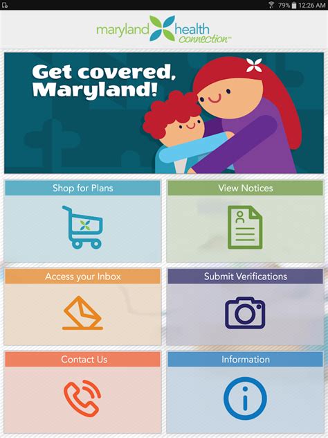 Maryland Health Connection App