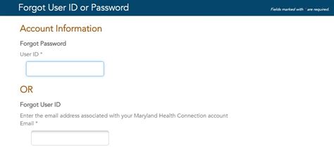 Maryland Health Connection Login