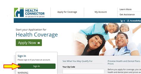 Mass Health Connector Login