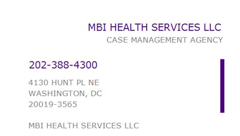 Mbi Health Services Address