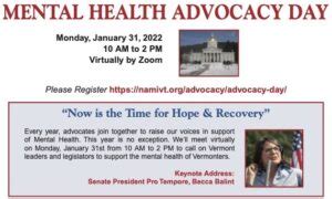 Mental Health Advocacy Day Champlain Community Services