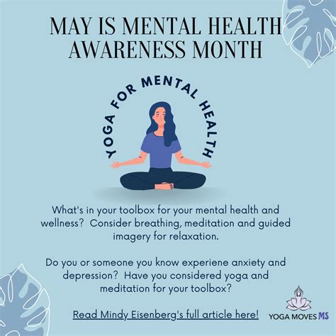 Mental Health Awareness Month Yoga For Depression