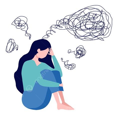 Anxiety Mental Health Clipart