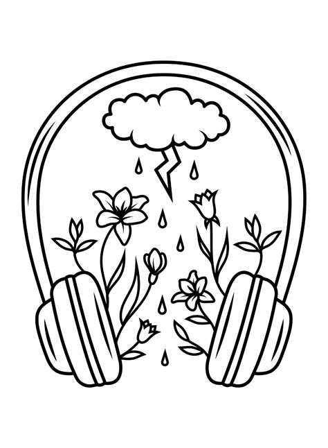 Mental Health Coloring Pages Relief