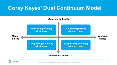 Mental Health Continuum Model Keyes