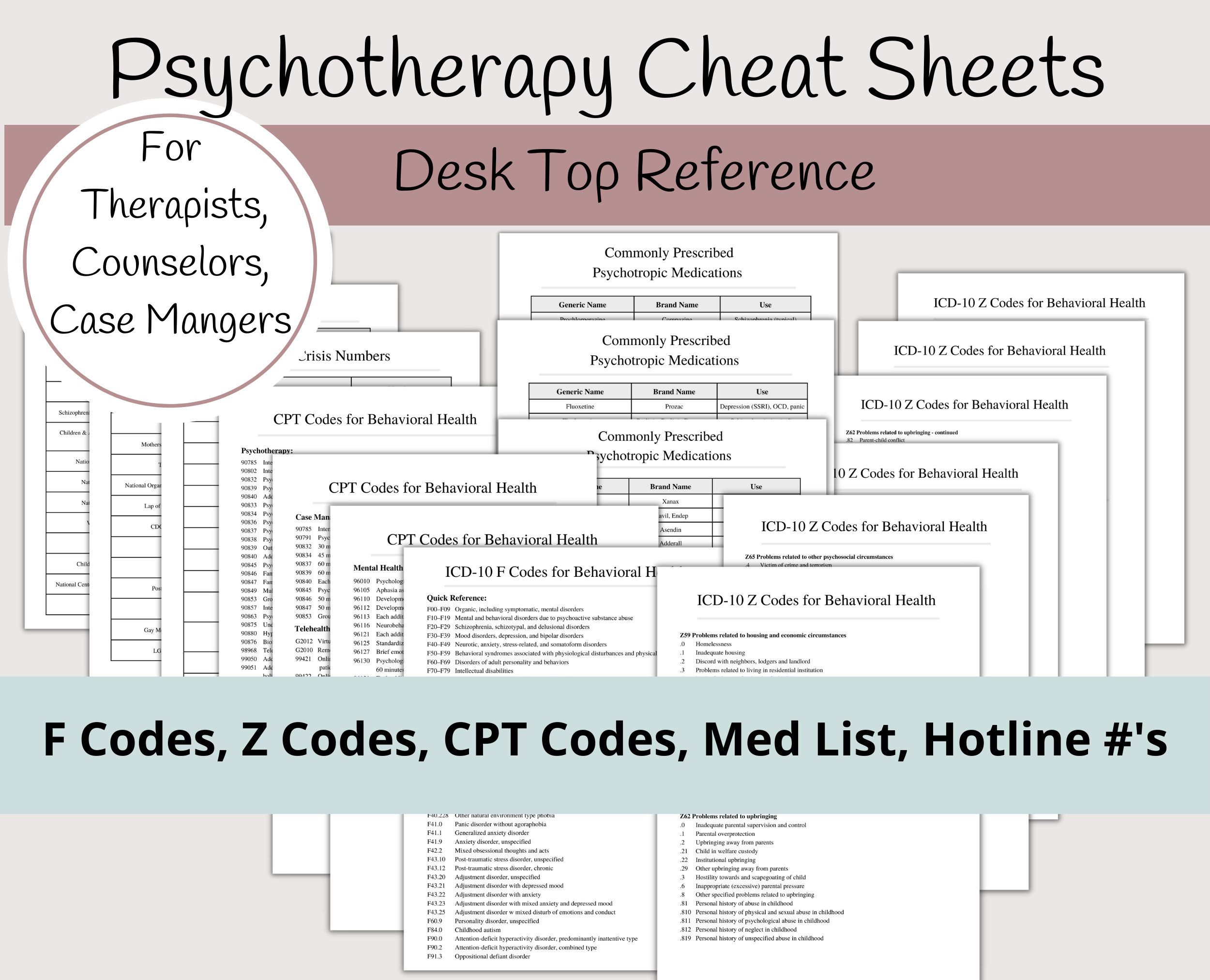 Mental Health Cpt Codes Pdf