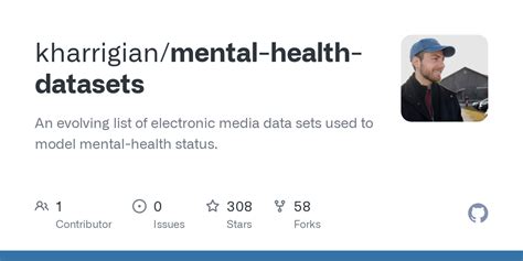 Mental Health Dataset Github