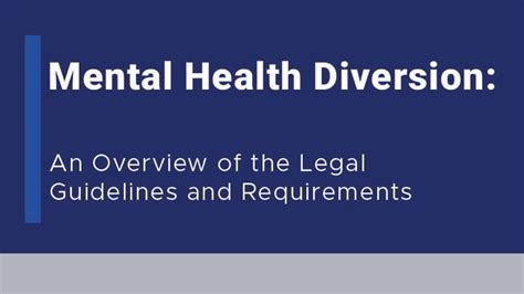 Mental Health Diversion Evaluation