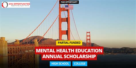 Mental Health Education Annual Scholarship