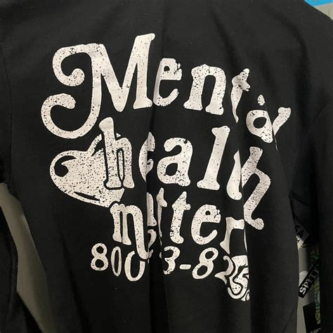 Mental Health Hoodie Cropped