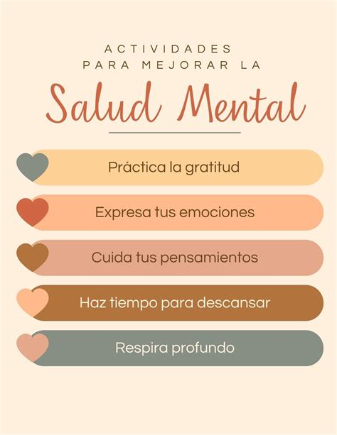 5 Tips Salud Mental