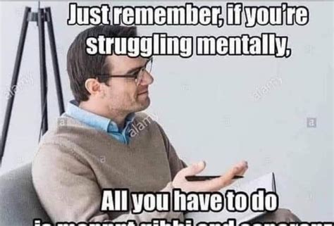 Mental Health Meme Serious