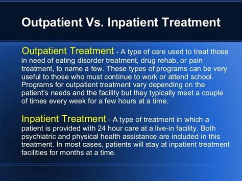 Mental Health Outpatient Definition