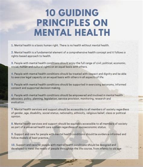 Mental Health Principles