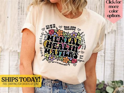 Mental Health Shirt Ideas