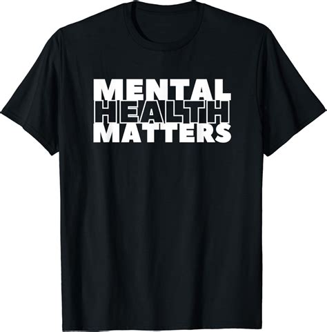 Mental Health T Shirts Amazon