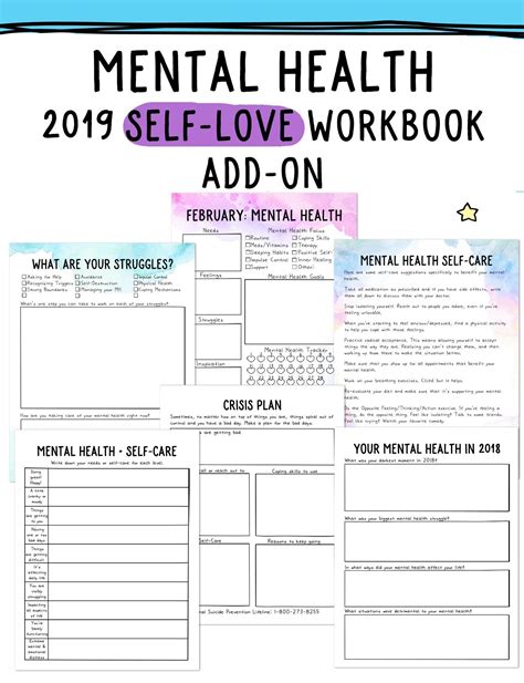 5 Mental Health Worksheets