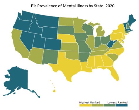 Mental Illness Rates By County